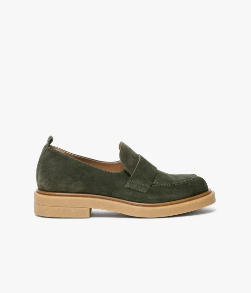 MOCASSIN ALIENOR VERT