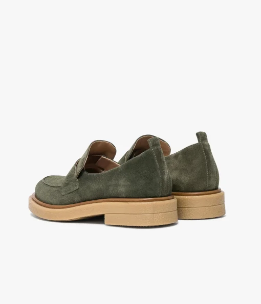MOCASSIN ALIENOR VERT