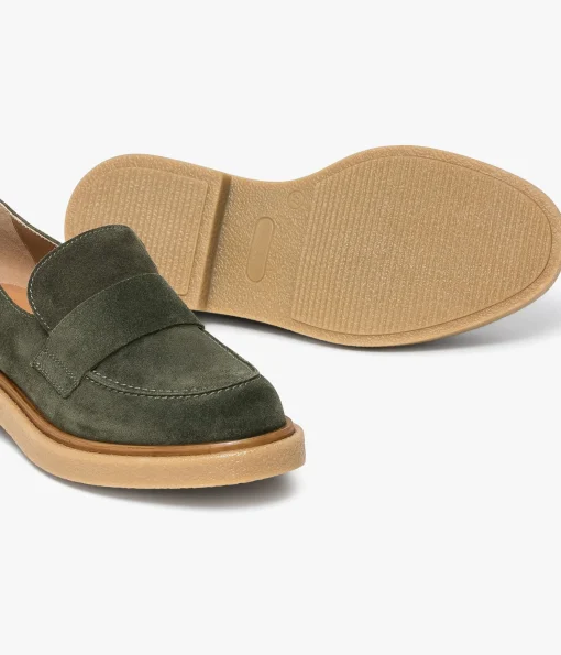 MOCASSIN ALIENOR VERT