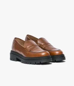 MOCASSIN ALINARO COGNAC