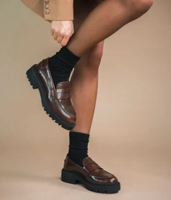 MOCASSIN AMALIA COGNAC