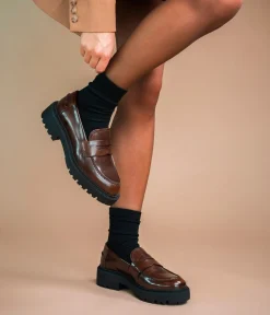 MOCASSIN AMALIA COGNAC