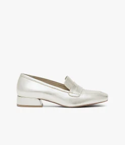 MOCASSIN ANGIE PLATINE