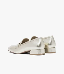 MOCASSIN ANGIE PLATINE
