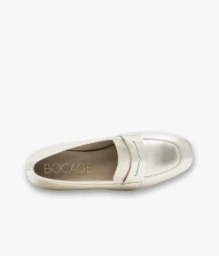 MOCASSIN ANGIE PLATINE