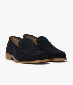 MOCASSIN JEAN BLEU