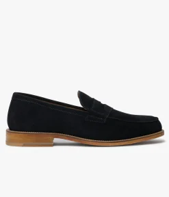 MOCASSIN JEAN BLEU