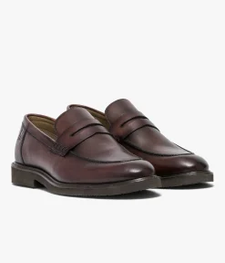 MOCASSIN OLIVIER COGNAC