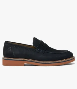 MOCASSIN OLIVIER MARINE