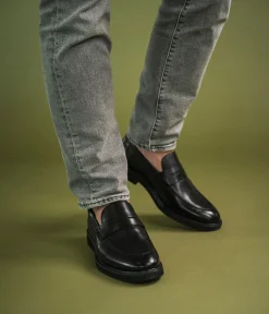 MOCASSIN OLIVIER NOIR