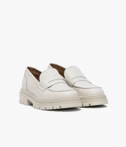 MOCASSINS ALINARO BLANC