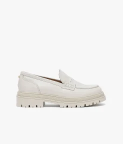 MOCASSINS ALINARO BLANC