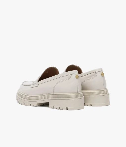 MOCASSINS ALINARO BLANC