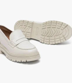 MOCASSINS ALINARO BLANC