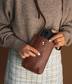 POCHETTE ABSOLU COGNAC