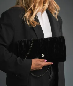 POCHETTE AGNES NOIR