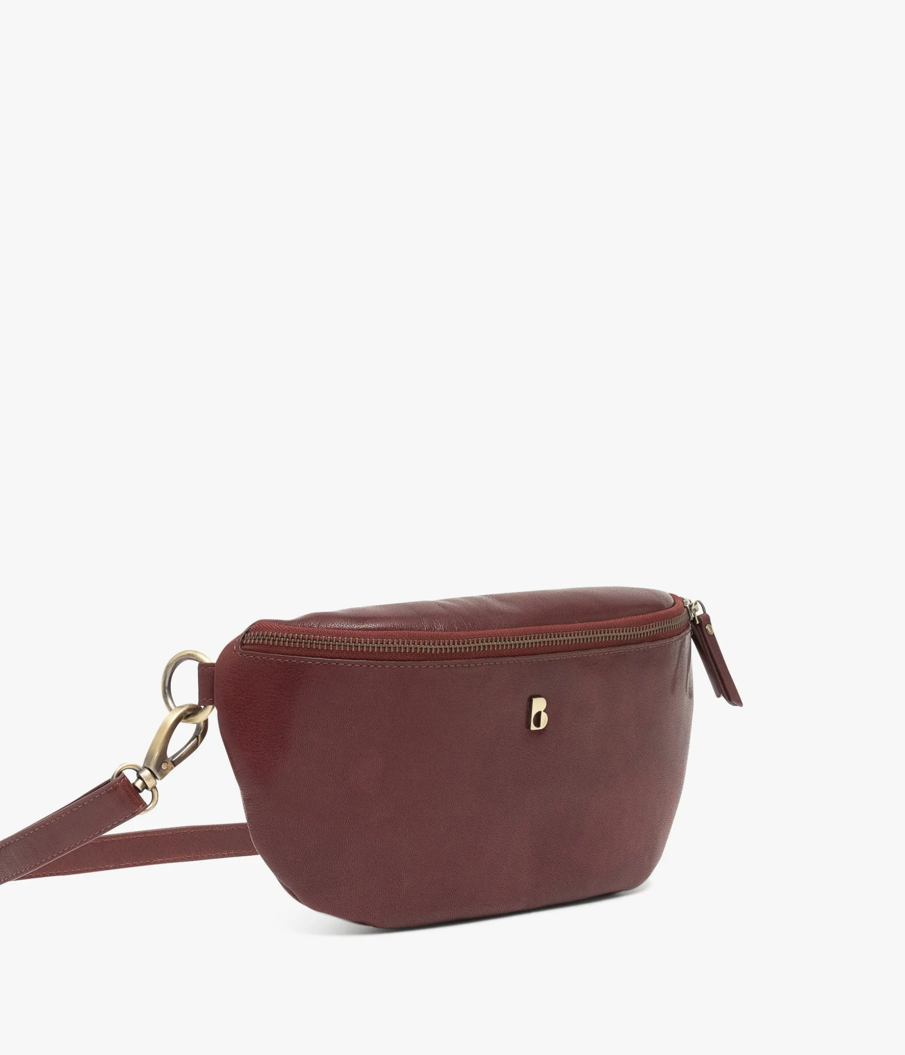 SAC BANANE ALBANOX CHATAIGNE