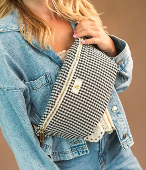 SAC BANANE CHOUETTE NOIR