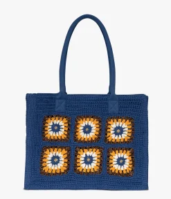 SAC CABAS IDOLE BLEU