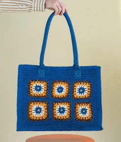 SAC CABAS IDOLE BLEU