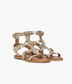 SANDALE GERONIMO PLATINE