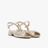 SANDALE GIULIA PLATINE