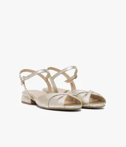 SANDALE GIULIA PLATINE
