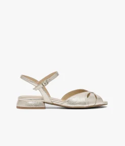 SANDALE GIULIA PLATINE