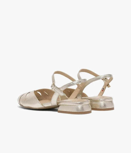 SANDALE GIULIA PLATINE