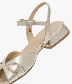 SANDALE GIULIA PLATINE