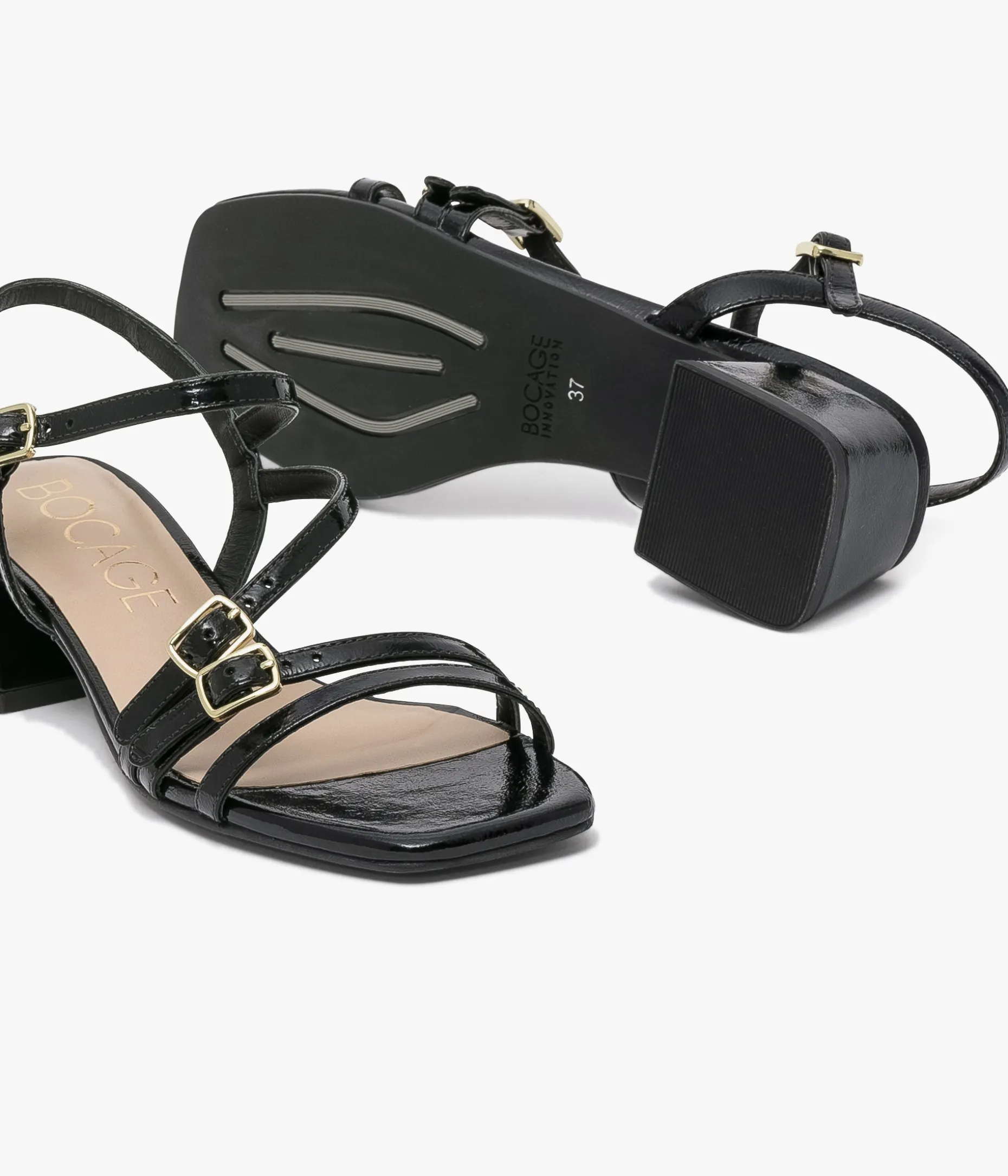 SANDALE HAZELLE NOIR