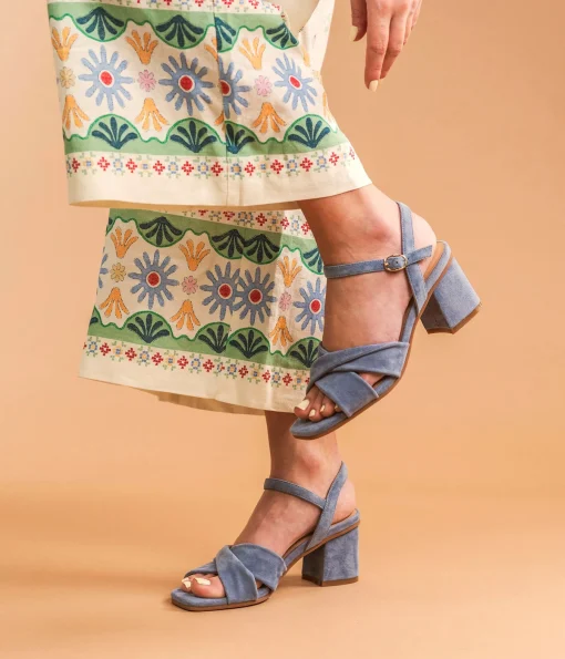 SANDALE HISTORY BLEU