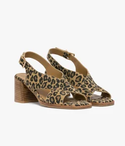 SANDALE HORSA LEOPARD
