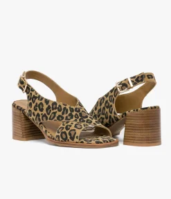 SANDALE HORSA LEOPARD