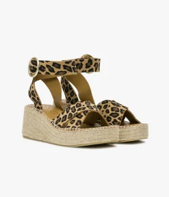 SANDALE HORTENSE LEOPARD