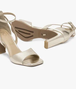 SANDALE PASCALINE PLATINE