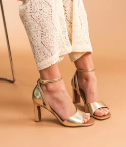 SANDALE PASCALINE PLATINE