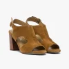 SANDALE PENSEE COGNAC