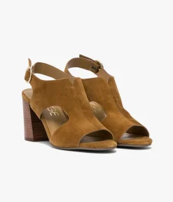 SANDALE PENSEE COGNAC