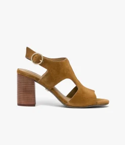 SANDALE PENSEE COGNAC