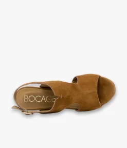 SANDALE PENSEE COGNAC