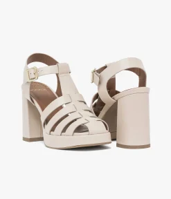 SANDALE PEPITTE BEIGE