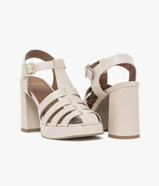 SANDALE PEPITTE BEIGE