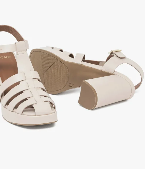 SANDALE PEPITTE BEIGE