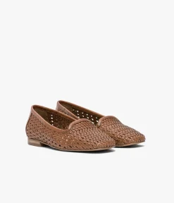 SLIPPER AMORY COGNAC