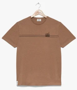 TEE-SHIRT HOJE MARRON